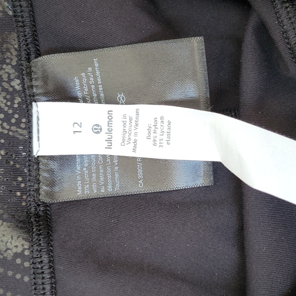 Lululemon foil leggings - Picture 3 of 3